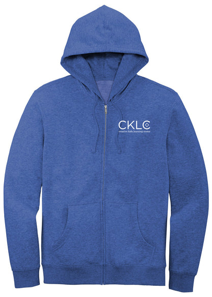 Creative Kids Learning Center - CKLC - District V.I.T.Fleece Full-Zip Hoodie DT6102