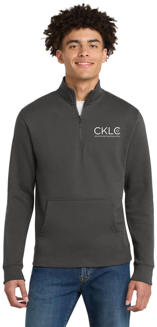 Creative Kids Learning Center - CKLC - District V.I.T.Fleece 1/4-Zip D