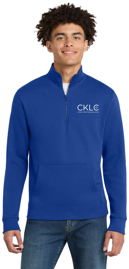 Creative Kids Learning Center - CKLC - District V.I.T.Fleece 1/4-Zip D