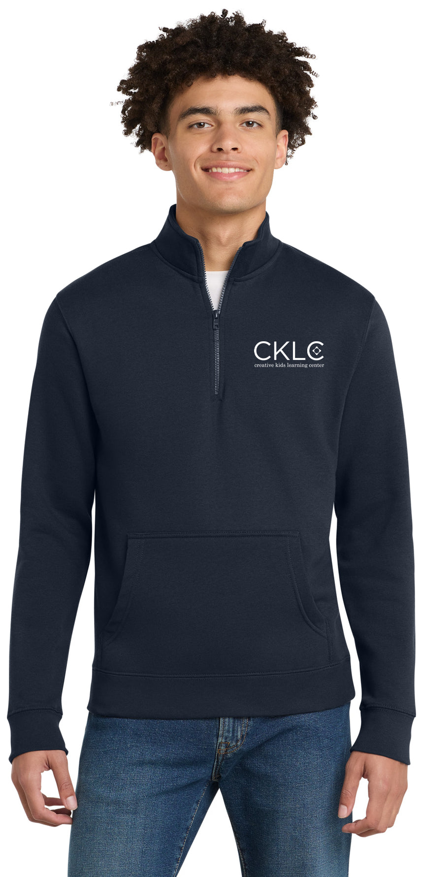 Creative Kids Learning Center - CKLC - District V.I.T.Fleece 1/4-Zip D