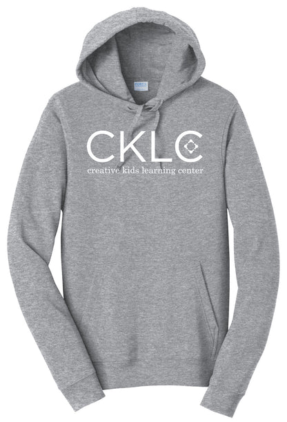 Creative Kids Learning Center - CKLC - Port & Co Fan Favorite Fleece Pullover Hooded Sweatshirt. PC850H