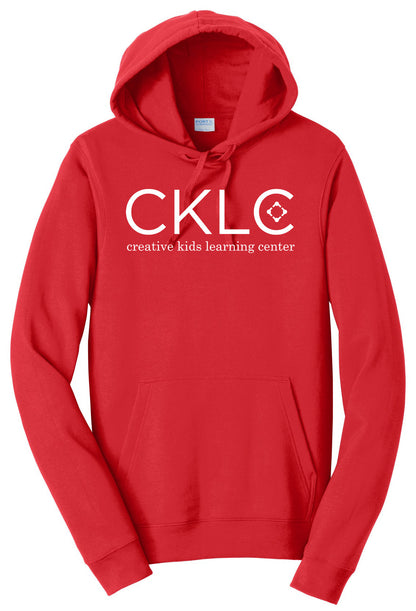 Creative Kids Learning Center - CKLC - Port & Co Fan Favorite Fleece Pullover Hooded Sweatshirt. PC850H