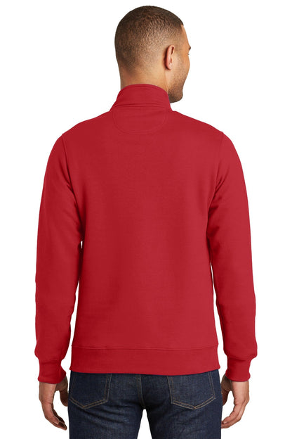Creative Kids Learning Center - CKLC - Port & Co Fan Favorite Fleece 1/4-Zip Pullover Sweatshirt. PC850Q