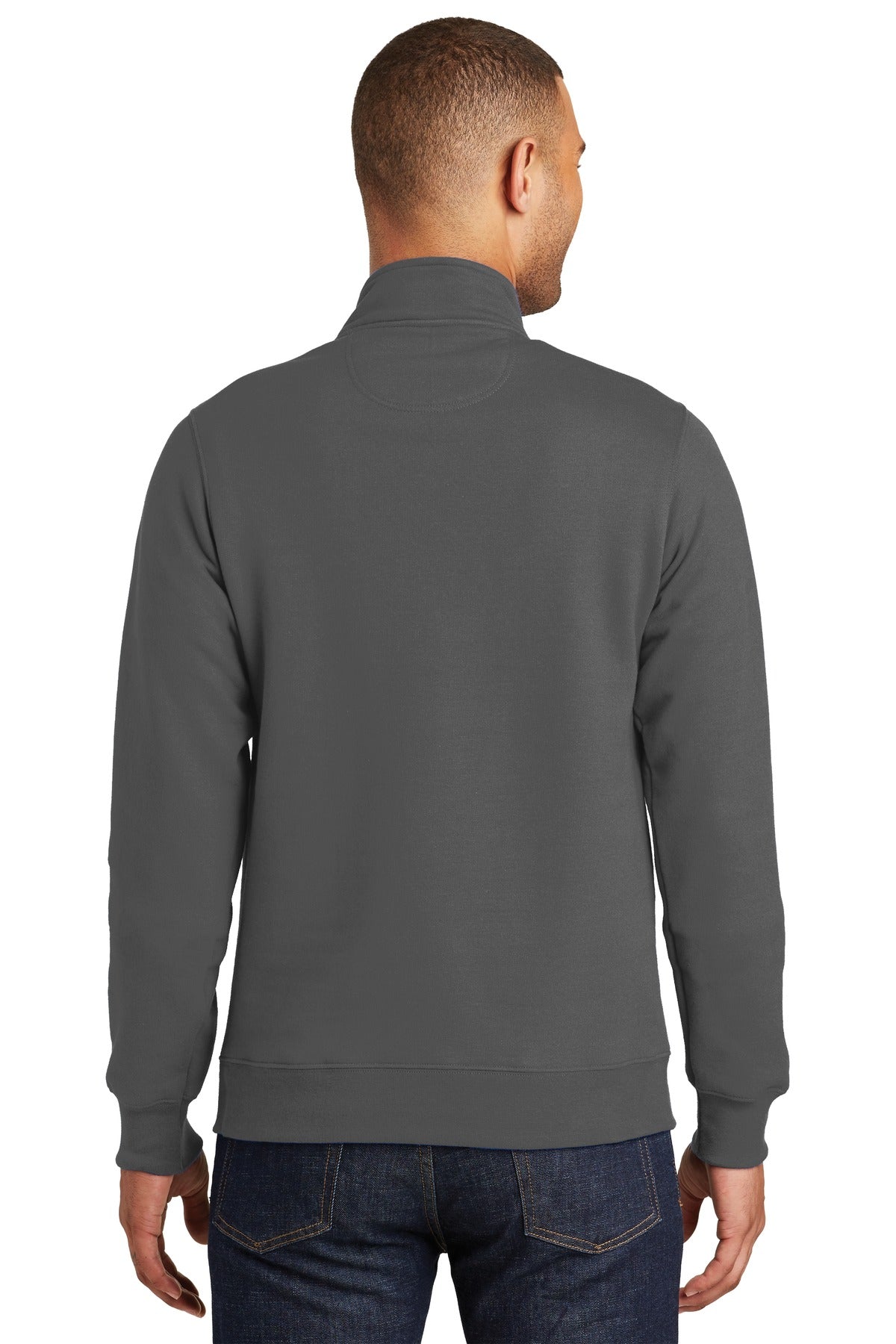 Creative Kids Learning Center - CKLC - Port & Co Fan Favorite Fleece 1/4-Zip Pullover Sweatshirt. PC850Q