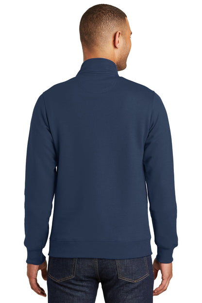 Creative Kids Learning Center - CKLC - Port & Co Fan Favorite Fleece 1/4-Zip Pullover Sweatshirt. PC850Q