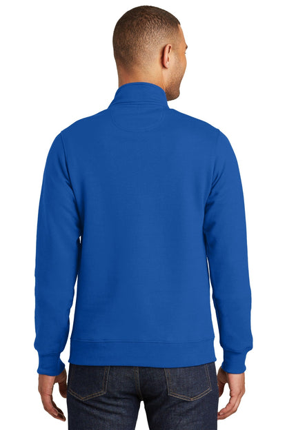 Creative Kids Learning Center - CKLC - Port & Co Fan Favorite Fleece 1/4-Zip Pullover Sweatshirt. PC850Q