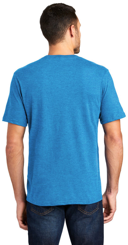 CKLC - District Very Important Tee. DT6000 - Heathered Bright Turquoise