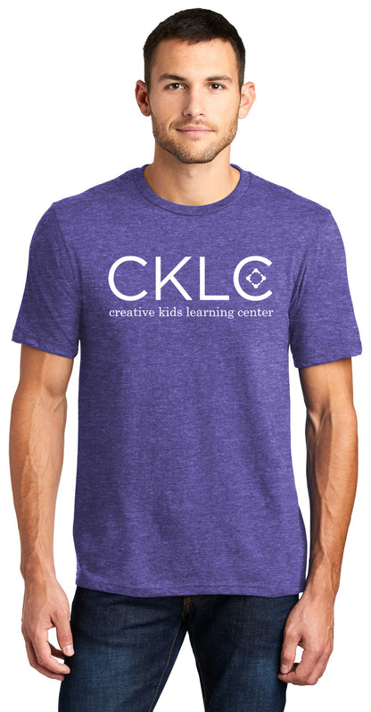 CKLC - District Very Important Tee. DT6000 - Heathered Purple