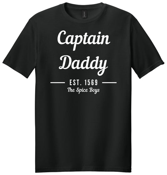 Spice Boys Captain Daddy - Gildan Softstyle T-Shirt. 64000