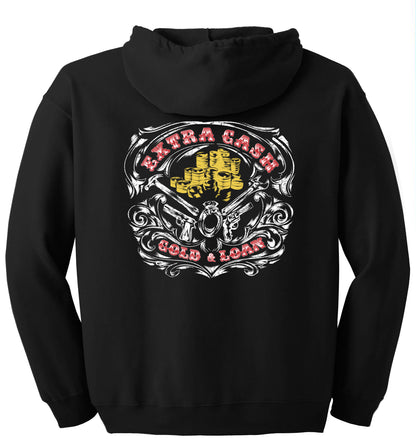 Extra Cash - Gildan - Heavy Blend Full-Zip Hooded Sweatshirt. 18600