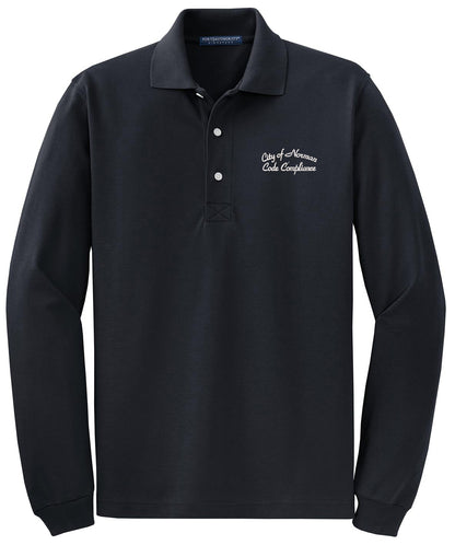 City of Norman - Code Compliance - Port Authority Rapid Dry Long Sleeve Polo.  K455LS