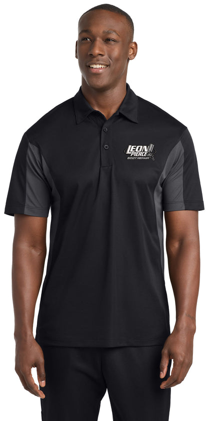 Leon Pierce Body Repair - LC EMB - Sport-Tek Side Blocked Micropique S