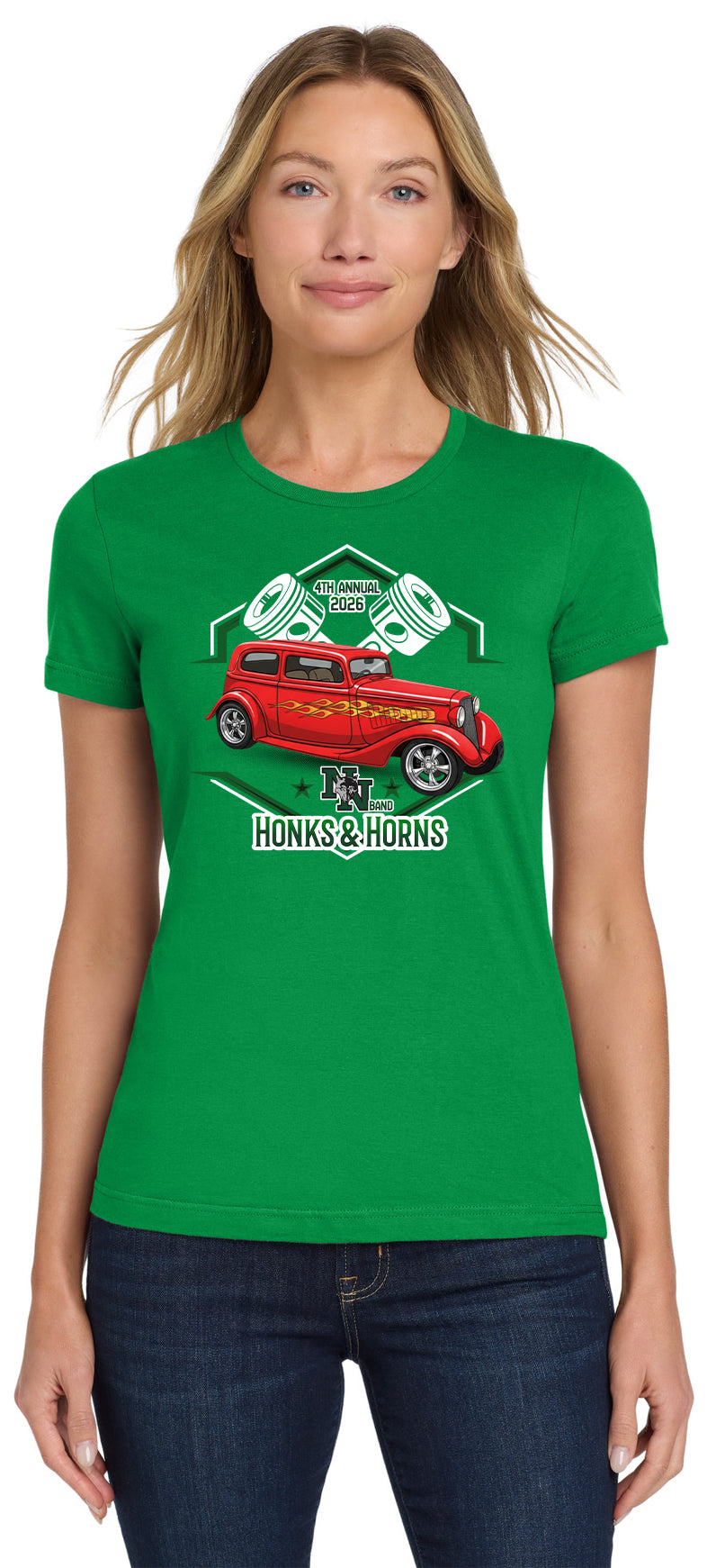 Norman North Band - Honks and Horns - Gildan Softstyle® Women's T-Shir