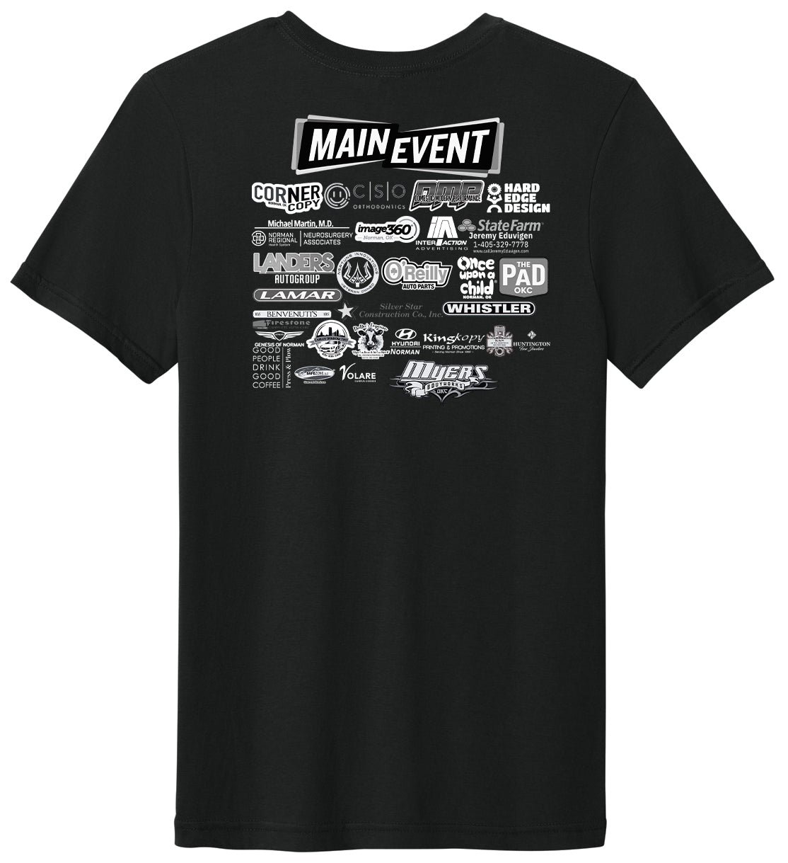 Norman North Band - Honks and Horns - Gildan Softstyle® V-Neck T-Shirt. 64V00