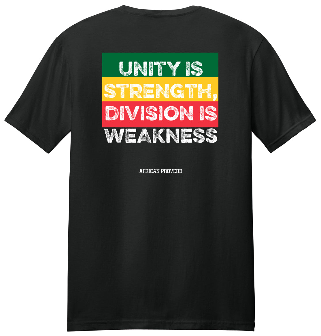 Norman North Black Student Association - LC and Full Back - Gildan Softstyle T-Shirt. 64000