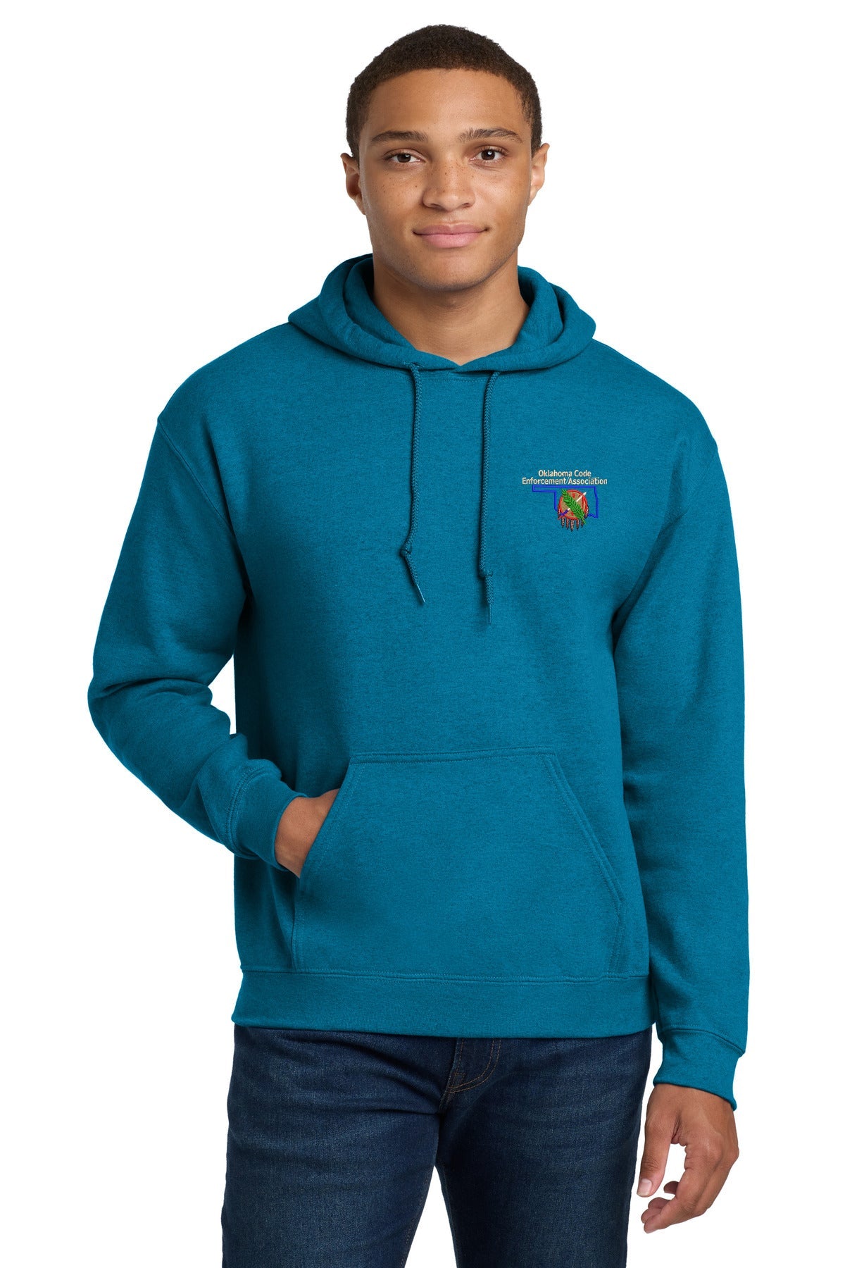 OCEA - Left Chest Logo - District ® Women's Perfect Tri ® Hooded Cardi