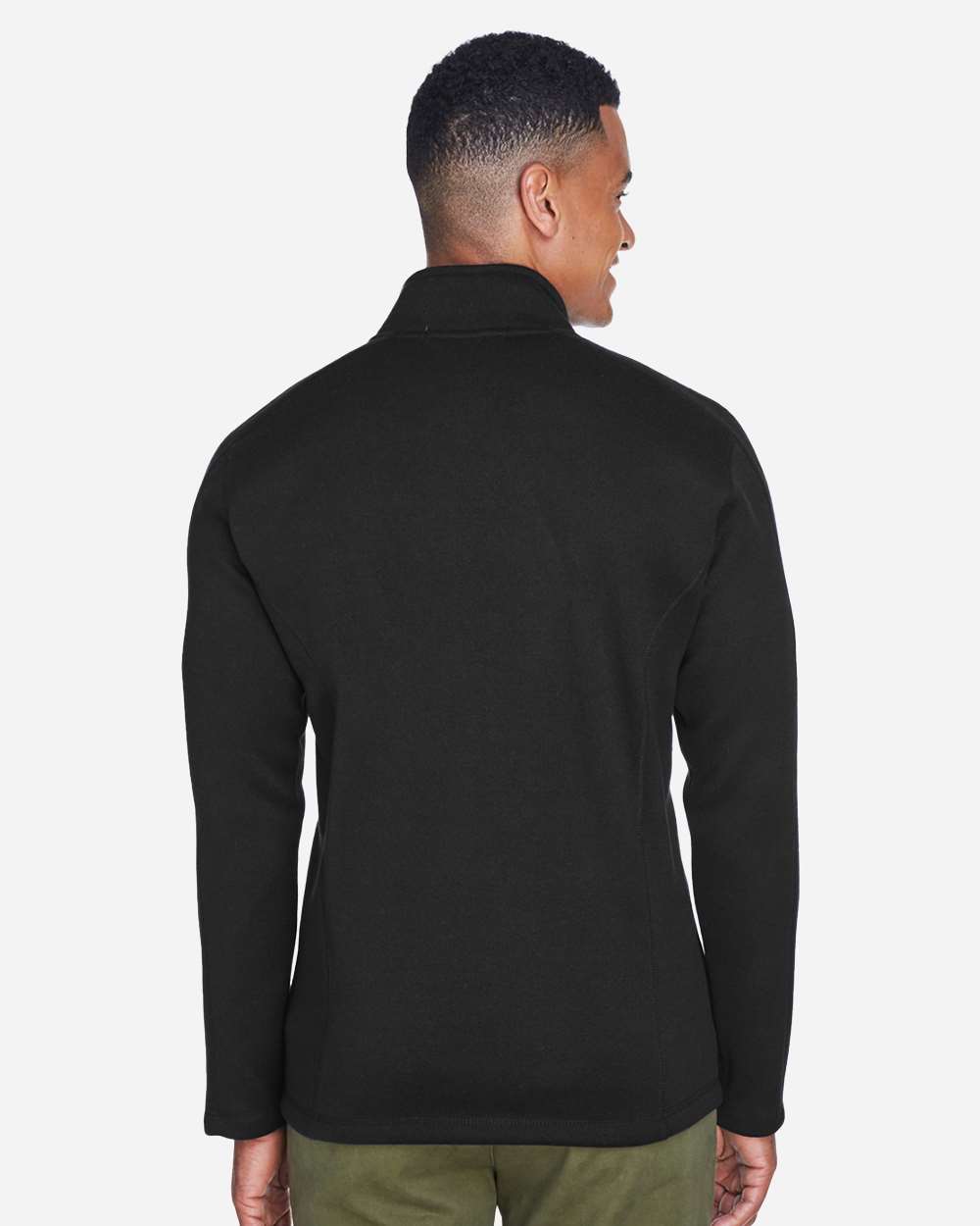 OCEA - Left Chest Logo - Devon & Jones - Men's Bristol Full-Zip Sweater Fleece Jacket