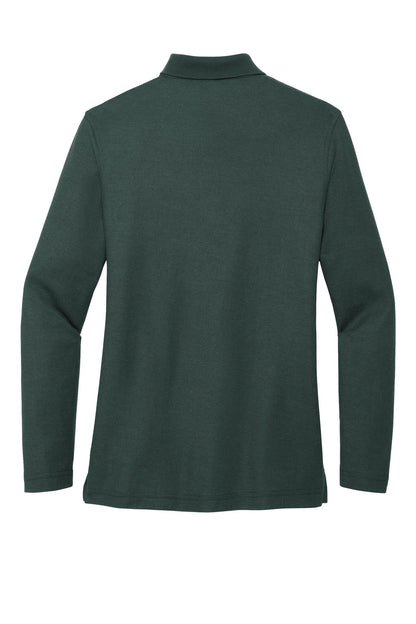 OCEA - Left Chest Logo - Port Authority® Women's Silk Touch Long Sleeve Polo.  L500LS