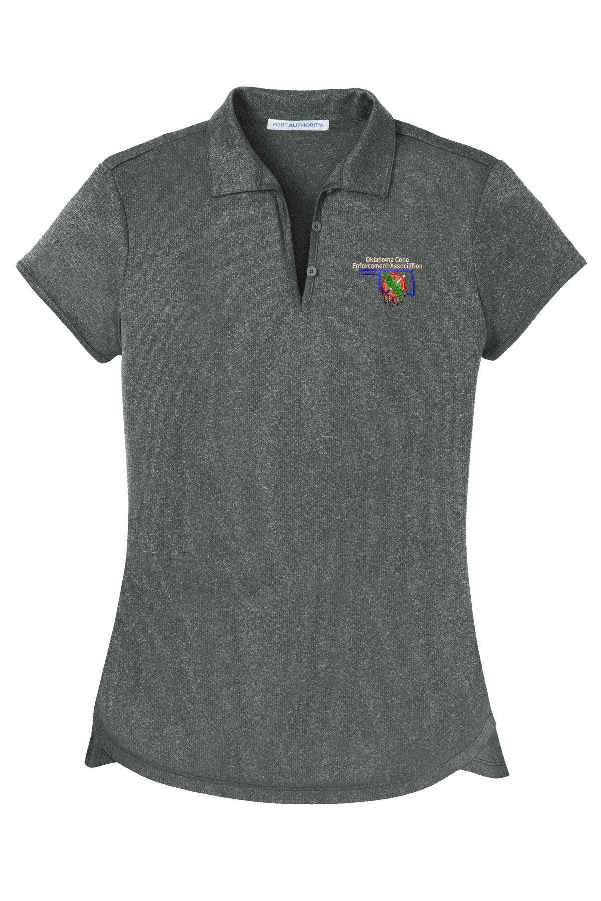 OCEA - Left Chest Logo - Port Authority® Women's Trace Heather Polo. L576