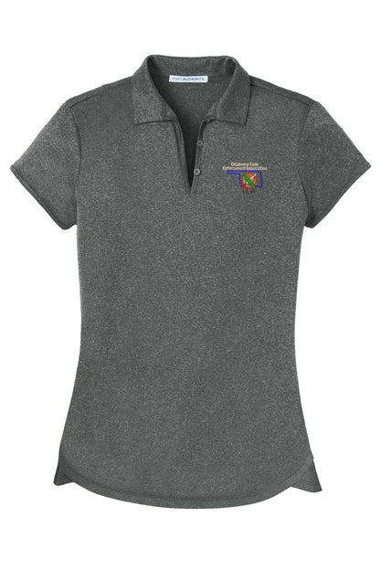 OCEA - Left Chest Logo - Port Authority® Women's Trace Heather Polo. L576