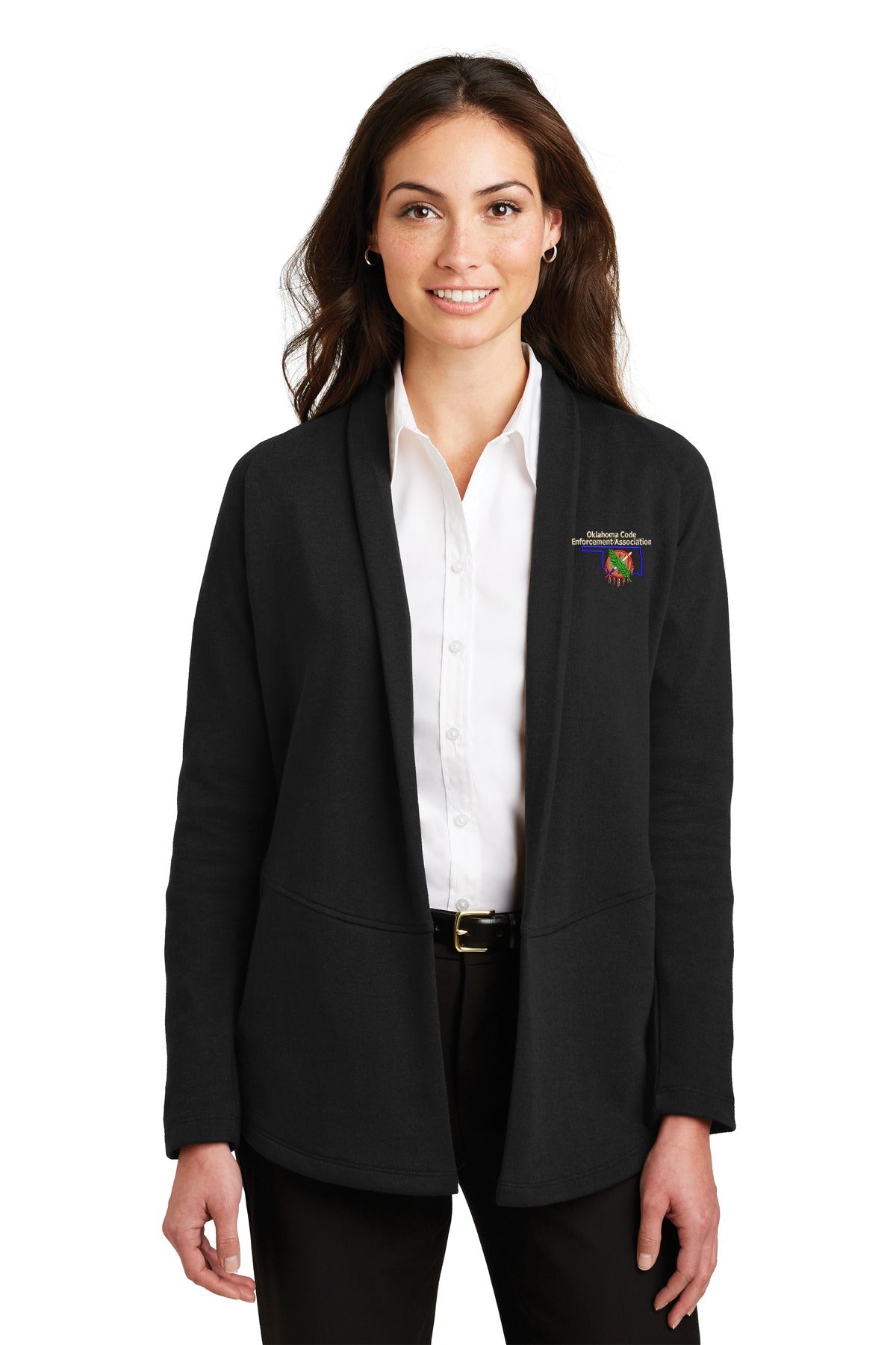 OCEA - Left Chest Logo - Port Authority® Women's Fine Pique Blend Polo