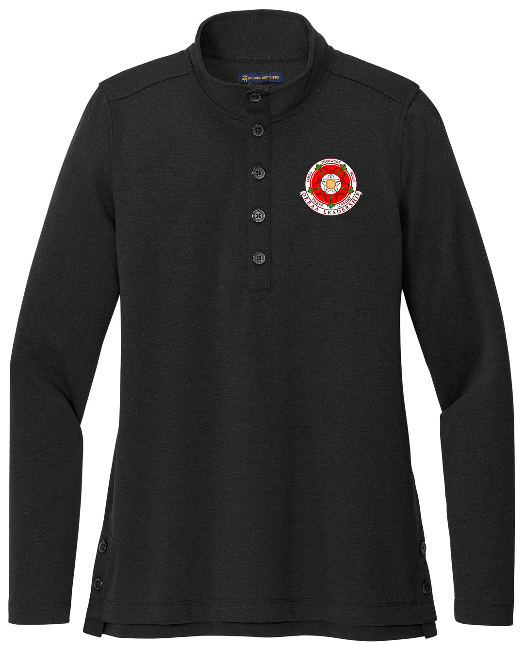OKRAA Leadership - Logo LC - Brooks Brothers® Women's Mid-Layer Stretch 1/2-Button BB18203