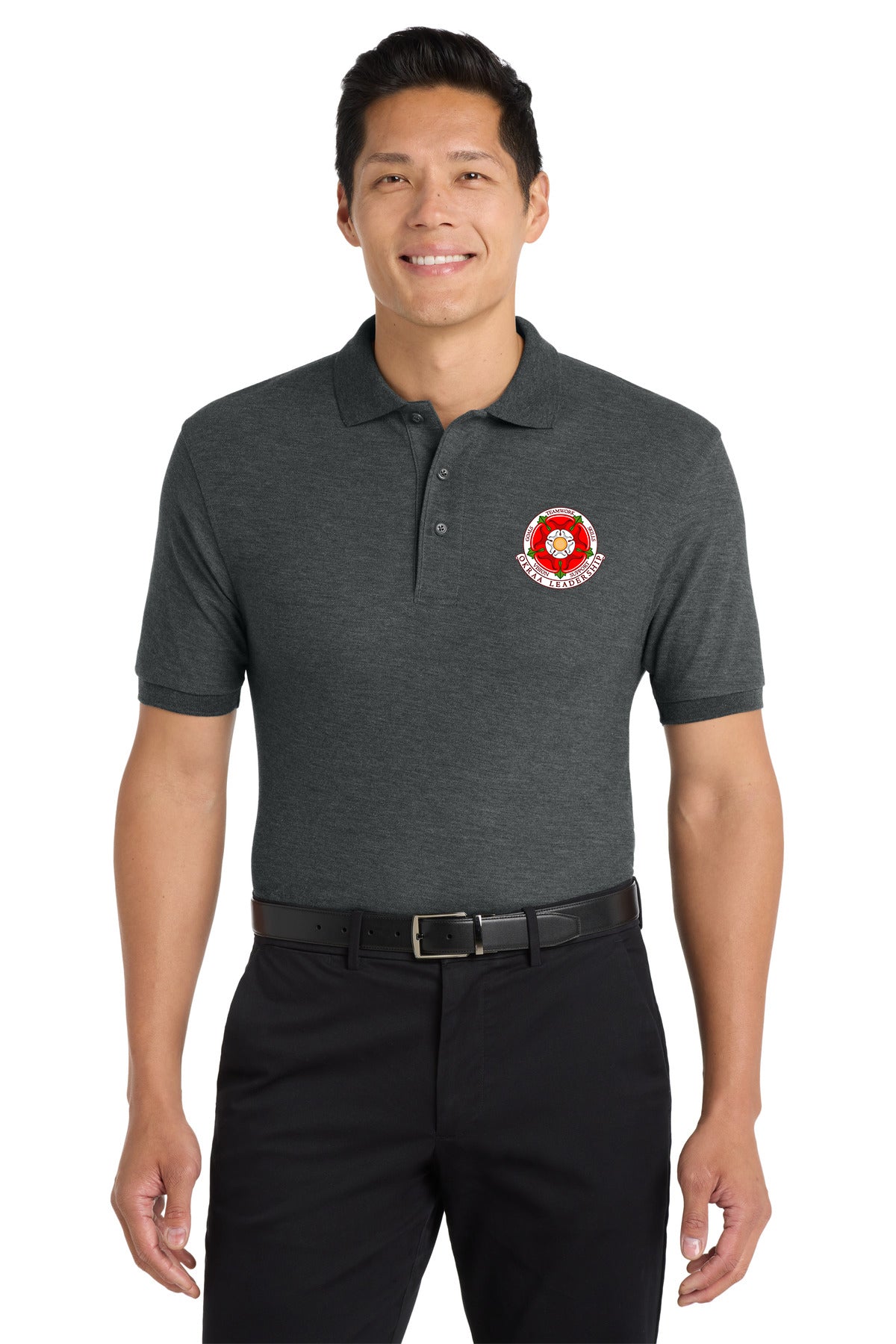 OKRAA Leadership - Logo LC - Port Authority® Silk Touch Polo K500