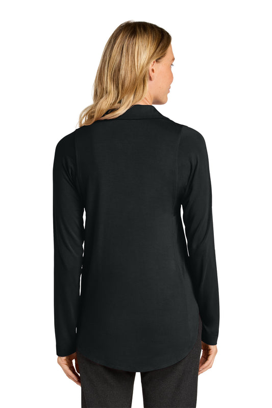 OKRAA Leadership - Logo LC - Port Authority® Women's Luxe Knit Button Tunic LK5602