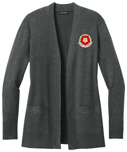 OKRAA Leadership - Logo LC - Port Authority® Women's Easy Care Open-Front Cardigan Sweater LSW2890