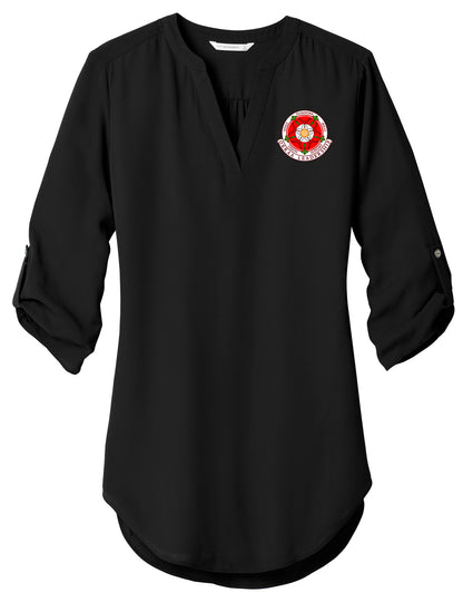 OKRAA Leadership - Logo LC - Port Authority® Women's 3/4-Sleeve Tunic Blouse. LW701