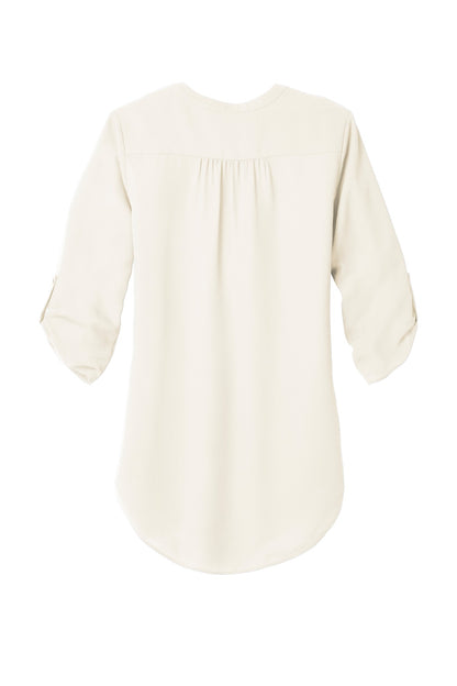 OKRAA Leadership - Logo LC - Port Authority® Women's 3/4-Sleeve Tunic Blouse. LW701