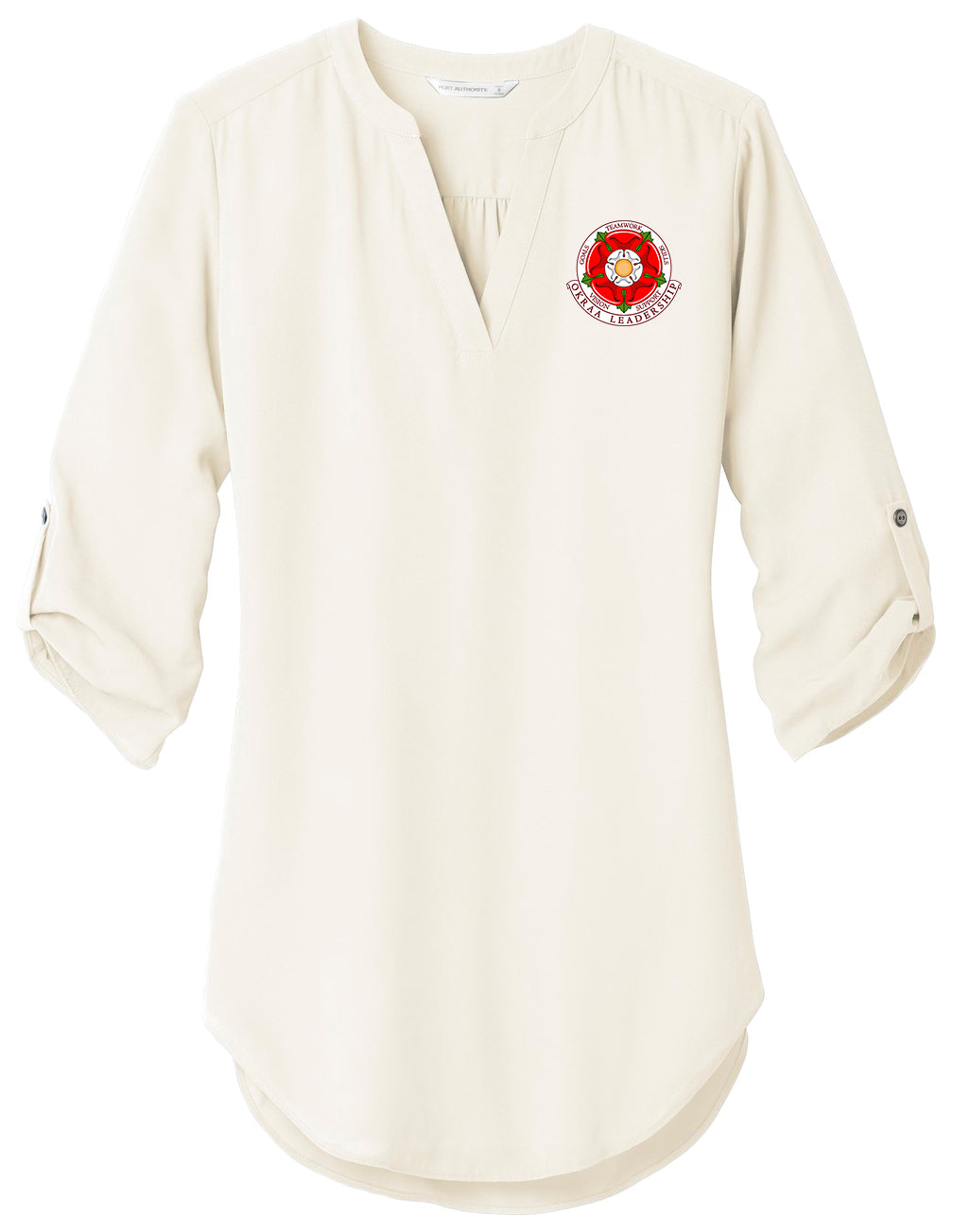 OKRAA Leadership - Logo LC - Port Authority® Women's 3/4-Sleeve Tunic Blouse. LW701