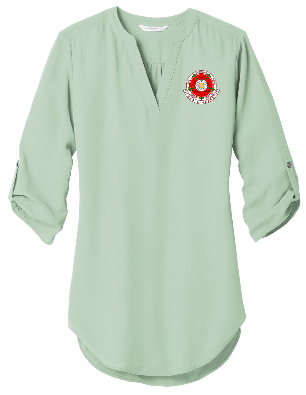 OKRAA Leadership - Logo LC - Port Authority® Women's 3/4-Sleeve Tunic Blouse. LW701
