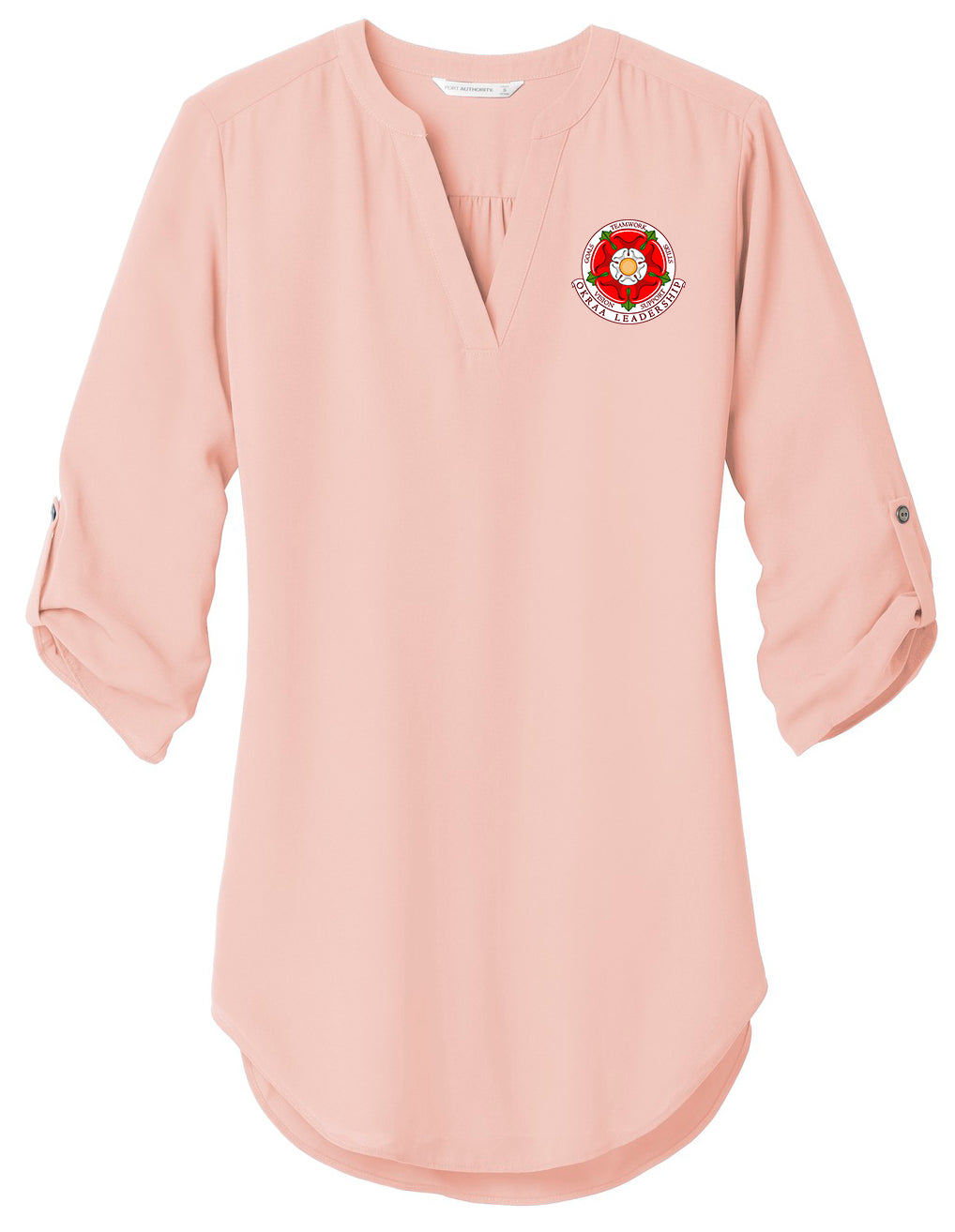 OKRAA Leadership - Logo LC - Port Authority® Women's 3/4-Sleeve Tunic Blouse. LW701
