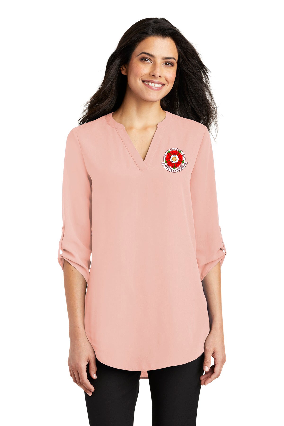 OKRAA Leadership - Logo LC - Port Authority® Women's 3/4-Sleeve Tunic
