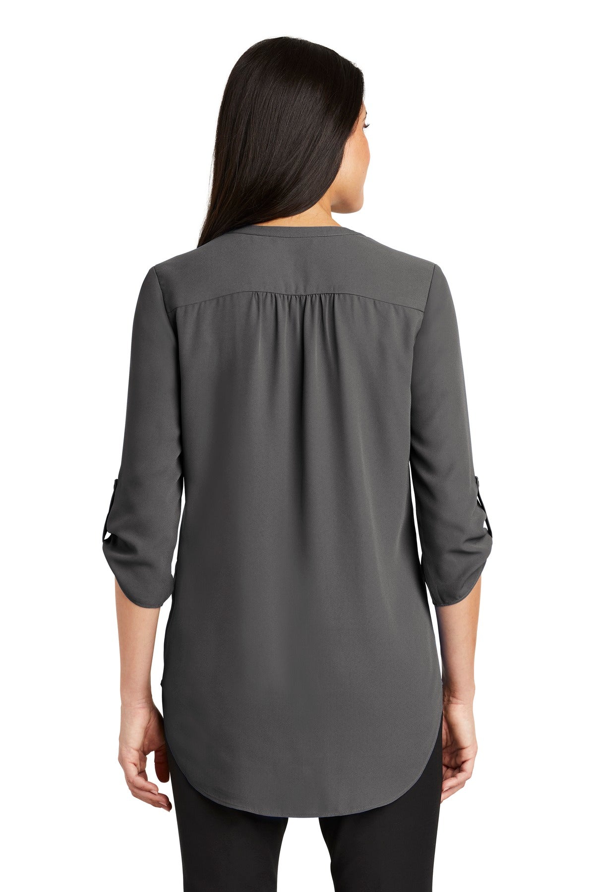 OKRAA Leadership - Logo LC - Port Authority® Women's 3/4-Sleeve Tunic Blouse. LW701