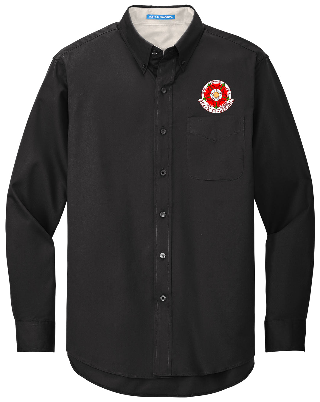 OKRAA Leadership - Logo LC - Port Authority® Long Sleeve Easy Care Shirt S608
