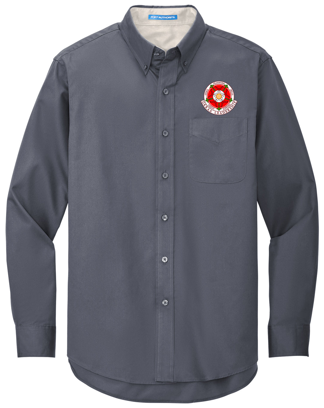 OKRAA Leadership - Logo LC - Port Authority® Long Sleeve Easy Care Shirt S608