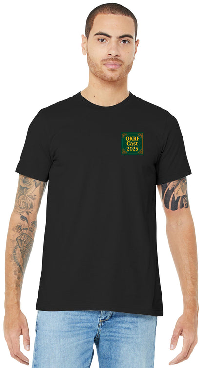 OKRF 2025 Cast - BELLA+CANVAS ® Unisex Heather CVC Short Sleeve Tee. B