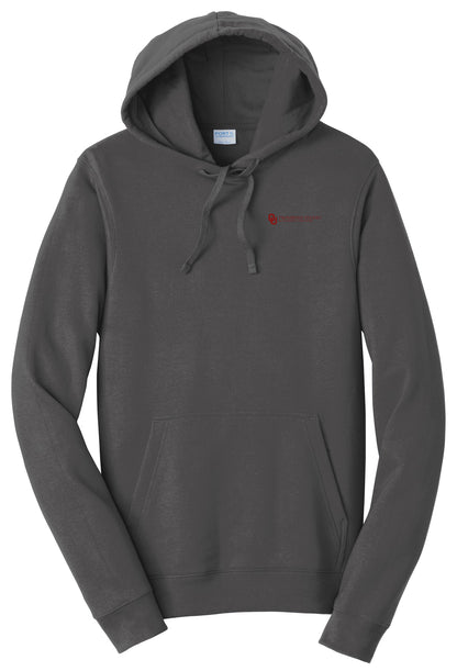 OU Trombone Studio - LC and Full Back - Port & Co Fan Favorite Fleece Pullover Hooded Sweatshirt. PC850H