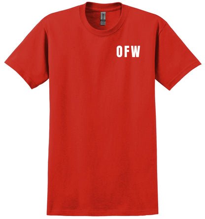 Oklahoma Fleet Wash Services - Left Chest and Full Back - Gildan® - Ultra Cotton® 100% US Cotton T-Shirt.  2000