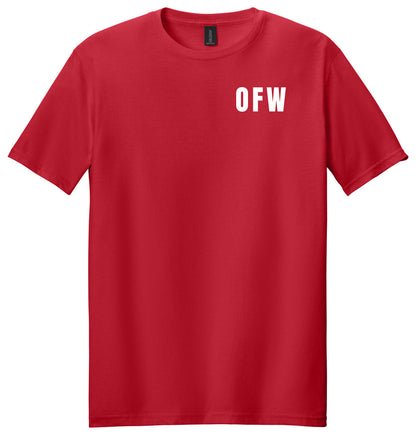 Oklahoma Fleet Wash Services - Left Chest and Full Back - Gildan Softstyle® T-Shirt. 64000