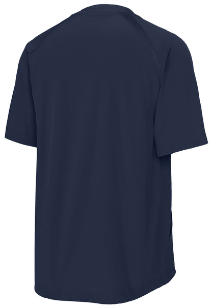 Oklahoma Smoke - Athletic Monogram - Sport-Tek® Repeat 1/2-Zip Short Sleeve Jacket JST489