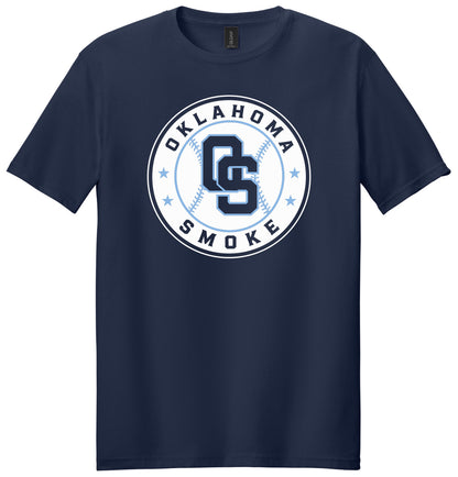 Oklahoma Smoke - Circle Medallion - Gildan Softstyle® T-Shirt. 64000