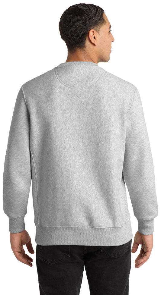 Oklahoma Smoke - State Outline - Sport-Tek® Super Heavyweight Crewneck Sweatshirt.  F280