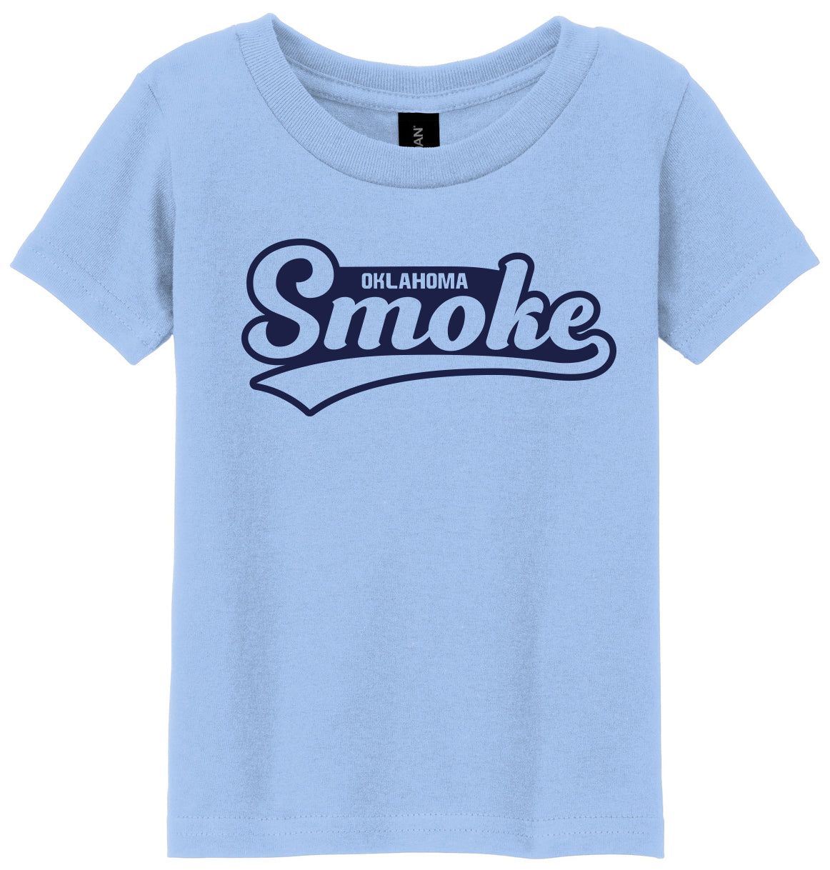 Oklahoma Smoke - Tail Script - Gildan® Heavy Cotton Toddler T-Shirt 5100P