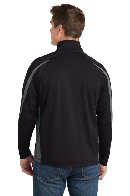 Profix Auto Repair - LC EMB - Sport-Tek Sport-Wick Stretch 1/4-Zip Colorblock Pullover. ST851