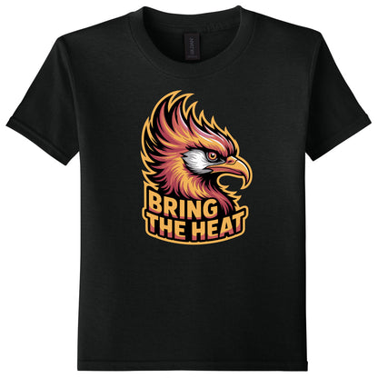 Red Dirt Firebirds - Bring the Heat - Gildan Youth Softstyle® T-Shirt 64000B