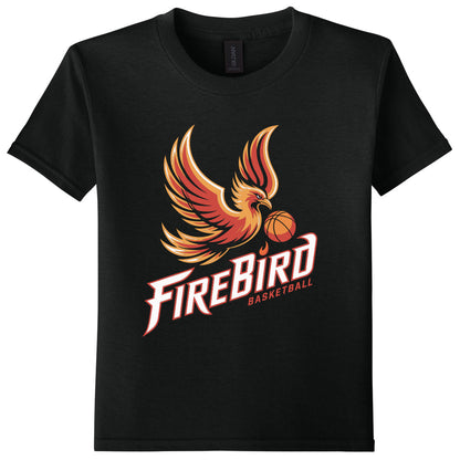 Red Dirt Firebirds - In Flight - Gildan Youth Softstyle® T-Shirt 64000B