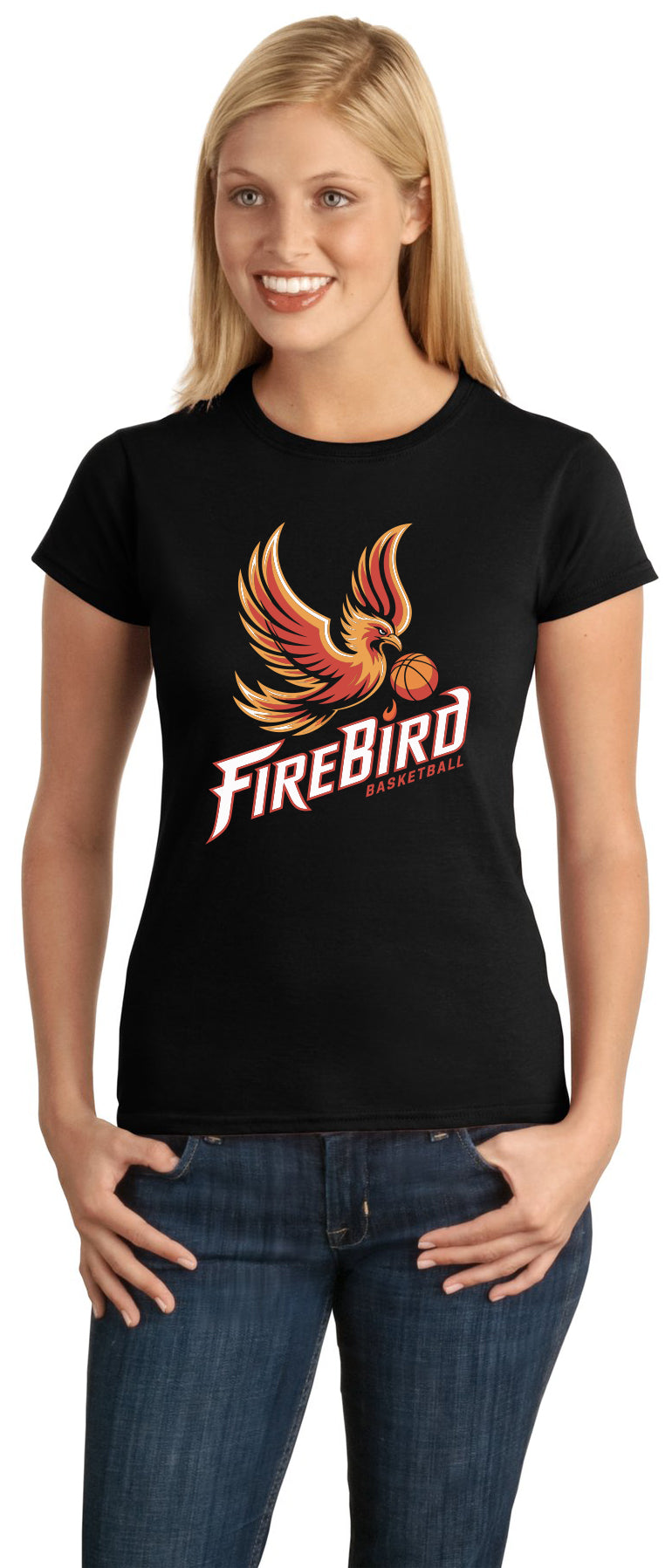 Red Dirt Firebirds - In Flight - Gildan Softstyle® T-Shirt. 64000